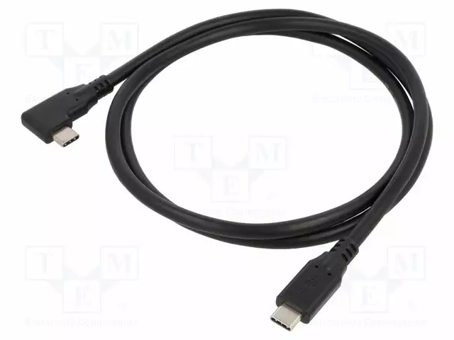 KAAPELI - THUNDERBOLT 3,THUNDERBOLT 4,USB 4.0 - 1M - MUSTA - PVC - USB kaapelit ja adapterit - GOOBAY-79430 - 1
