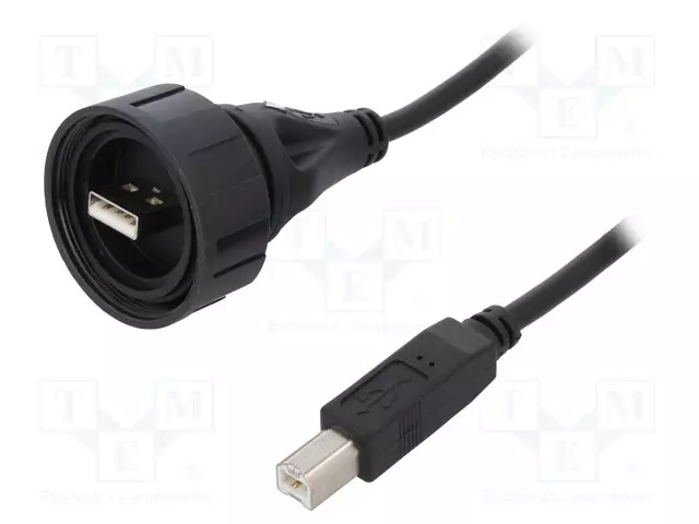 KAAPELI - USB BUCCANEER - USB A PISTOKE,USB B PISTOKE - 2M - IP68 - USB kaapelit ja adapterit - PX0840A2M00 - 1