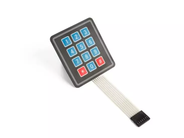 KALVONÄPPÄIMISTÖ 3 X 4 MATRIISI - Arduino sensorit - WPI300 - 1