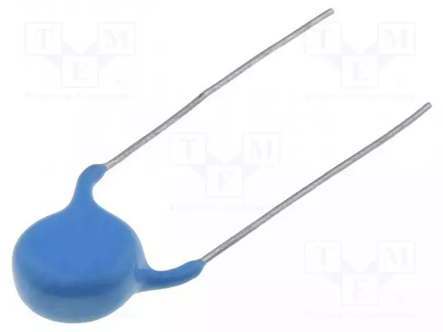 KERAAMINEN KONDENSAATTORI - 150PF - 10KV - THT - 10MM - ØTAPPI: 600UM - Keraamiset kondensaattorit - CC10K-150 - 1