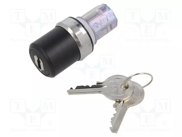 KIERTOKYTKIN AVAIMELLA VARUSTETUT - 22MM - ASENNOT: 2 - Taulukytkimet, standardi 22mm - 3SU1050-5PF11-0AA0 - 1