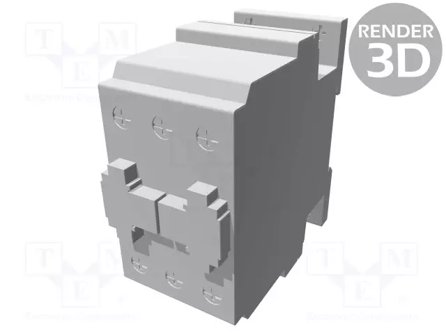 KONTAKTORI: 3-NAPAINEN - NO X3 - 110VAC - 26A - DIN-KISKOLLE - BF - 690V - Kontaktorit - BF2600A110 - 1