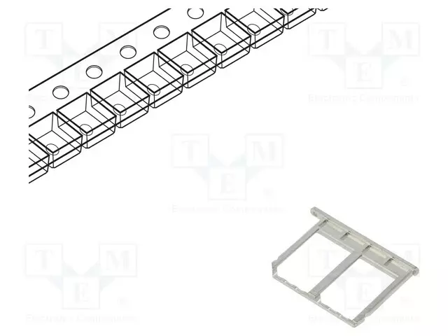 KORTTILIITTIMEN PAIKKA - Korttiliittimet - 115S-BT00 - 1