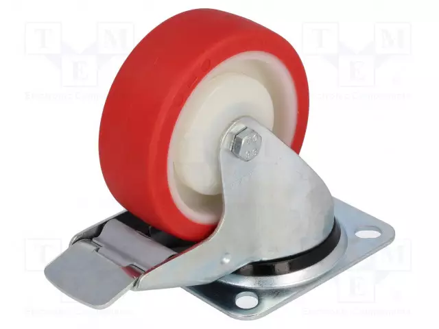 KULJETUSPYÖRÄ - Ø: 100MM - W: 30MM - H: 128MM - VÄÄNTÖ-LUKITUKSELLA - Kuljetuspyörät - BPPU-1001-5100 - 1