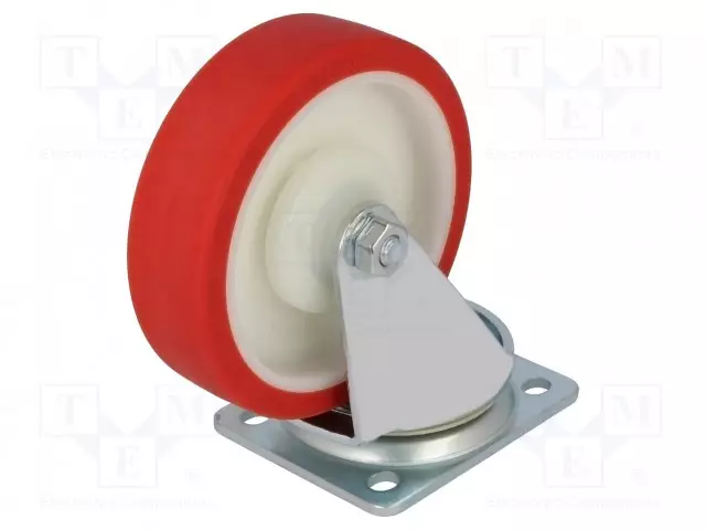 KULJETUSPYÖRÄ - Ø: 125MM - W: 30MM - H: 155MM - VÄÄNTÖ-250KG - Kuljetuspyörät - JTPU-1252-5100 - 1