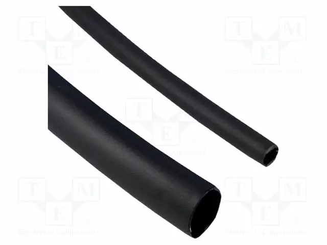 KUTISTEMUOVI - 2: 1 - L: 152MM - MUSTA - POLYOLEFIINI - -45÷125°C - Kutistemuovit - Q52X3801QB6IN16-0 - 1