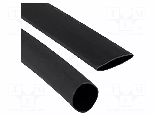 KUTISTEMUOVI - 2: 1 - L: 152MM - MUSTA - POLYOLEFIINI - -55÷125°C - Kutistemuovit - Q2Z51601QB6IN18-0 - 1