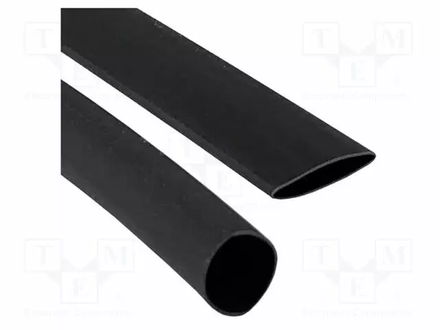 KUTISTEMUOVI - 2: 1 - L: 30480MM - MUSTA - POLYOLEFIINI - -55÷125°C - Kutistemuovit - Q2Z1801MS100FT-0 - 1