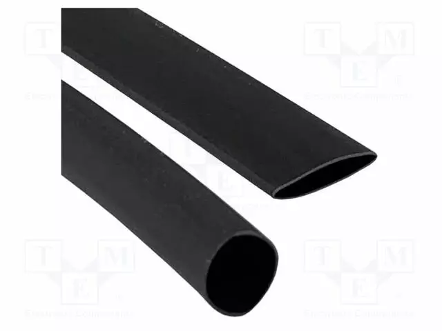 KUTISTEMUOVI - 2: 1 - L: 152MM - MUSTA - POLYOLEFIINI - -55÷135°C - Kutistemuovit - Q2F1801SS500FT-0 - 1