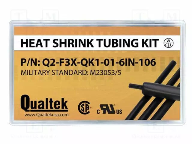 KUTISTEMUOVI - 3: 1 - 152MM - MUSTA - POLYOLEFIINI - -55÷135°C - Kutistemuovit - Q2F3XQK1016IN1-0 - 1