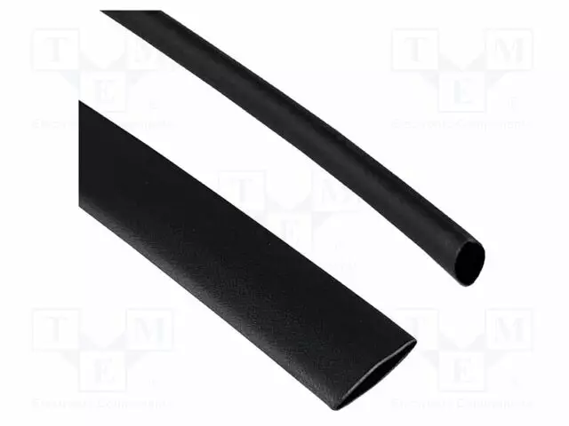 KUTISTEMUOVI - 3: 1 - L: 1219MM - MUSTA - POLYOLEFIINI - -55÷135°C - Kutistemuovit - Q2F3X11601QB48IN-0 - 1