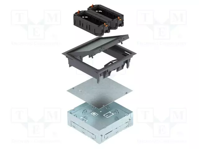 KYTKENTÄRASIA - X: 205MM - Y: 222MM - Z: 72MM - Kytkentärasiat - OBO-7427460 - 1