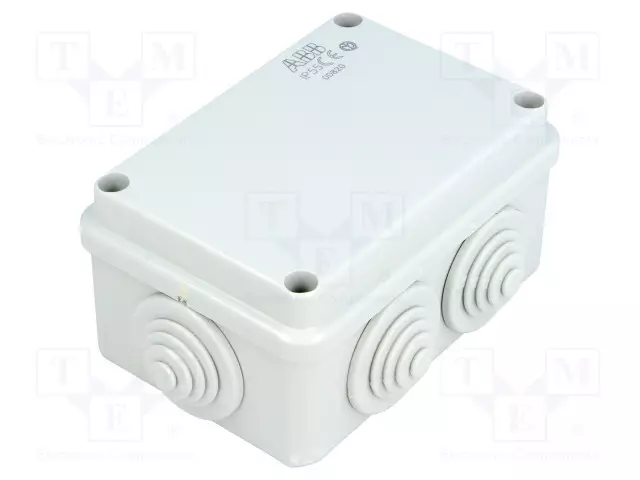 KYTKENTÄRASIA - X: 70MM - Y: 105MM - Z: 50MM - RAPPAUKSEN PÄÄLLE - Kytkentärasiat - ABB-00820 - 1