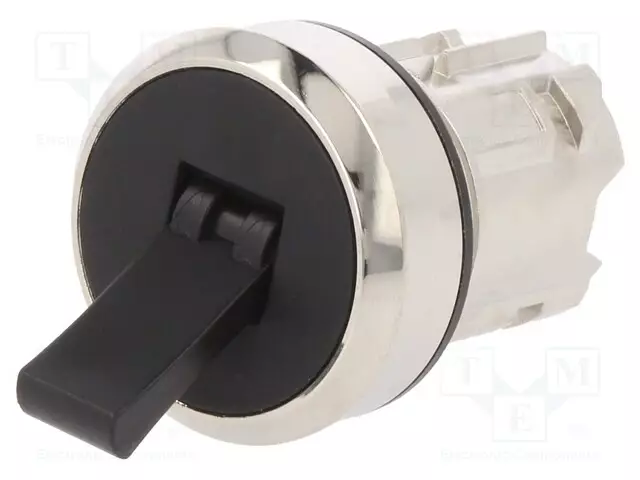 KYTKIN: VIPU - 22MM - ASENNOT: 2 - MUSTA - EI OLE - IP67 - ULKONEVA - Taulukytkimet, standardi 22mm - 3SU1050-3EA10-0AA0 - 1