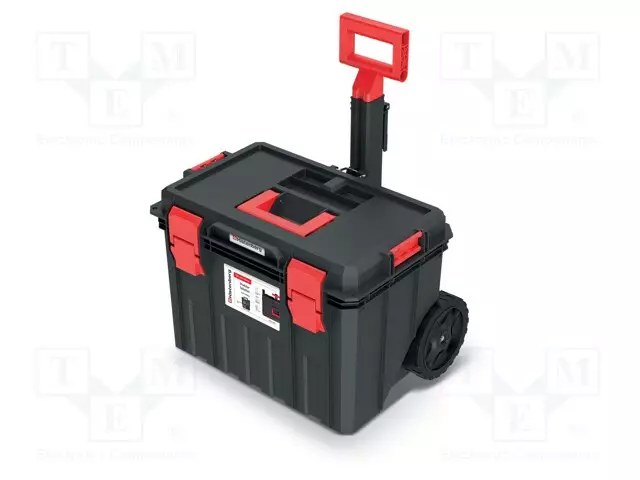 LAATIKKO - TYÖKALU-PYÖRILLÄ - MUSTA - POLYMEERI - MODULAR SOLUTION - Työkalulaukut ja säilytyslokerot - KMS553540 - 1