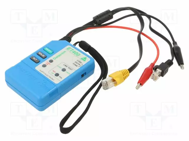 LÄHETIN - RJ11,RJ45,HAUENLEUKA - EASYTEST - SUOJAUS: YLIJÄNNITE OVP - LAN Testerit - KE-EASYTEST400 - 1