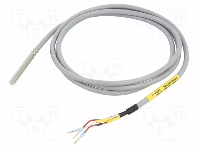 LÄMPÖTILA-ANTURI - DS18B20 - ULK.KOOT: Ø6X50MM - LÄHDÖT: JOHDOT, X3 - Teollisuus lämpötila-anturit & muuntimet - 722130470301500050 - 1