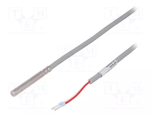 LÄMPÖTILA-ANTURI - KTY81-210 - ULK.KOOT: Ø6X50MM - -5÷105°C - Teollisuus lämpötila-anturit & muuntimet - 72-21304701-0300 - 1