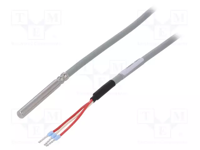 LÄMPÖTILA-ANTURI - PT100 - A-LUOKKA - ULK.KOOT: Ø6X50MM - -10÷105°C - Teollisuus lämpötila-anturit & muuntimet - 722330100103000050 - 1