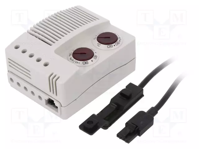 LÄMPÖTILA JA KOSTEUSANTURI - SPDT - 10A - 250VAC - IP20 - 1M - Teollisuus termostaatit - 01231.0-00 - 1