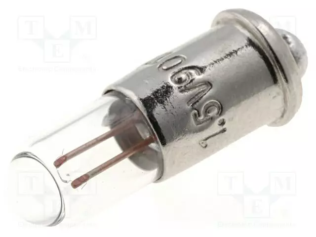 LAMPPU: MIDGET - SUB-MIDGET - 1,5VDC - 90MA - Ø: 4,8MM - L: 16MM - Merkkivalot ja pienoislamput - LAMP-1580 - 1