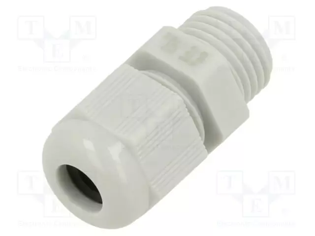 LÄPIVIENTI - ILMAN MUTTERIA - PG7 - IP68 - POLYAMIDI - VAALEANHARMAAA - Läpivientikappaleet ja holkkitiivisteet - 1SNG601184R0000 - 1