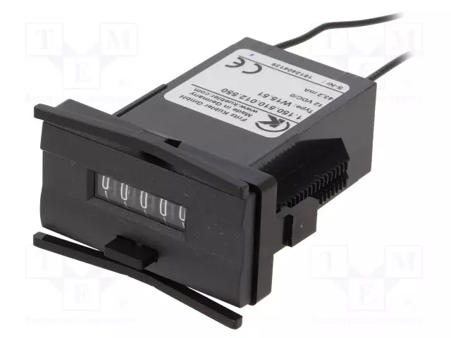 LASKURI: SÄHKÖMEKAANINEN - MEKAANINEN ILMAISIN - IMPULSSIT - 99999 - Digitaaliset ja mekaaniset laskurit - 1.150.510.012.550 - 1