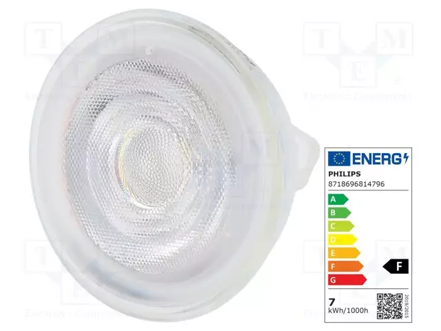 LED LAMPPU - NEUTRAALIVALKOINEN - GU5,3 - 12VAC - 660LM - P: 7W - 36° - LED lamput - 81479600 - 1