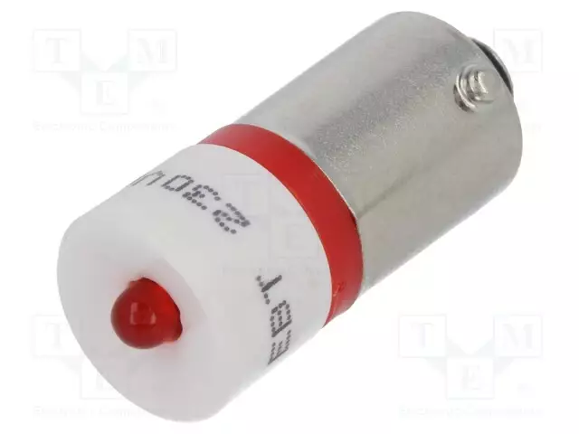 LED LAMPPU - BA9S - PUNAINEN - 230VAC - Merkkivalot ja pienoislamput - 18606230 - 1