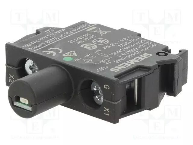 LED MERKKIVALORUNKO - 22MM - 3SU1.5 - VALAISTUS: LED - TAKAPUOLI- - Taulukytkimien lisävarusteet - 3SU1401-2BB40-1AA0 - 1