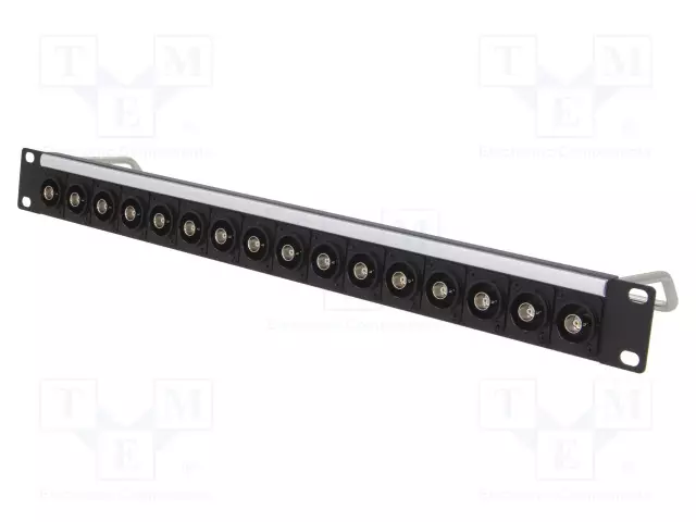 LIITIN - PATCH PANEL - BNC PISTORASIA,MOLEMMIN PUOLIN - 75OHM - FT - BNC liittimet - CP30170 - 1