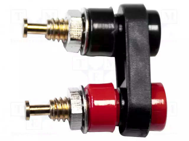 LABORATORIOLIITIN: BANAANI 2MM - PISTORASIA - 5A - 1,5KV - MUSTA - Banaanijatkoliittimet - BU-P4543-0 - 1