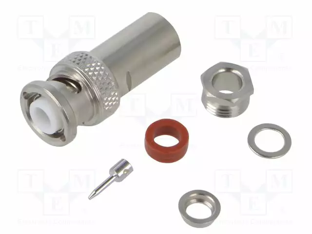 LIITIN: BNC - PISTOKE - UROS - SUORA - 50OHM - RG141,RG142,RG223,RG58 - BNC liittimet - R316007000-RAD-0 - 1