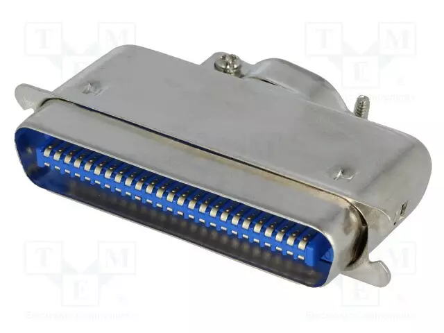 LIITIN: CENTRONICS - PISTOKE - UROS - PIN: 50 - JUOTETTAVA - JOHTOON - Centronics liittimet - CENTR-250 - 1