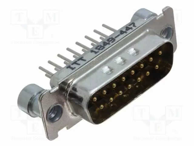D-SUB LIITIN - D liittimet - 0535121637-ITT-0 - 1