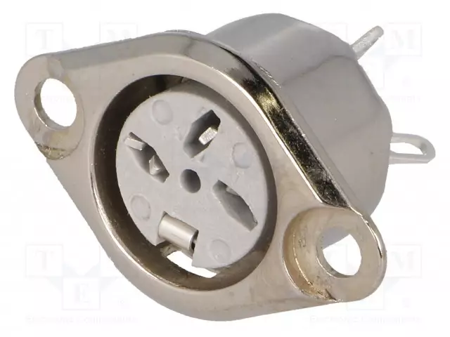 LIITIN: DIN - N LIITINAARAS - PIN: 3 - 180° - JUOTETTAVA - 34V - 2A - DIN liittimet - 630-0300 - 1