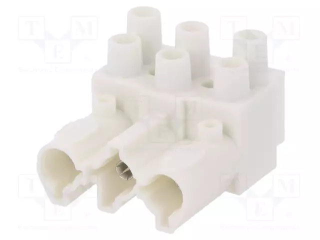 LIITIN: EROTETTAVISSA OLEVA RIVILIITIN - RUUVI TERMINAALI - 1X3 - AC liittimet ja rungot - 93.031.3350.0 - 1