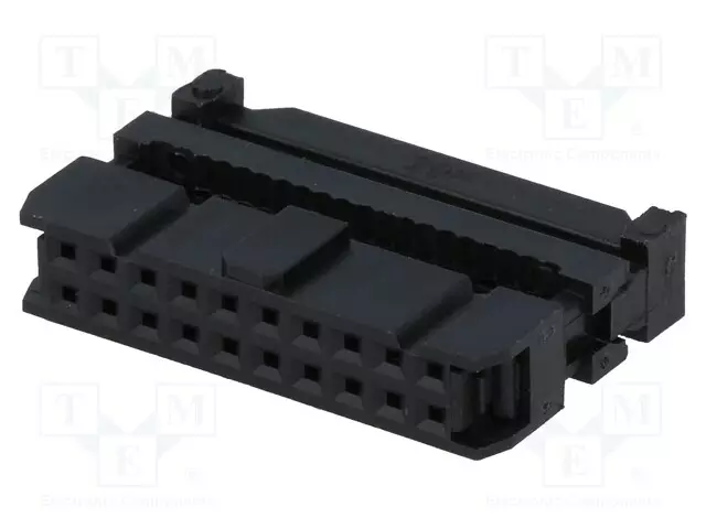 LIITIN: IDC - PISTOKE - NAARAS - PIN: 20 - IDC - - 2,54MM - 2X10 - IDC liittimet - AWP-20 - 1