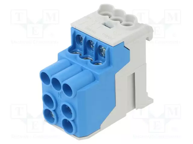 LIITIN: JAKOPALA - 101A - 1KV - DIN-KISKOLLE - RUUVI TERMINAALI - TS35 - Kiskoliittimet - 1561920000 - 1