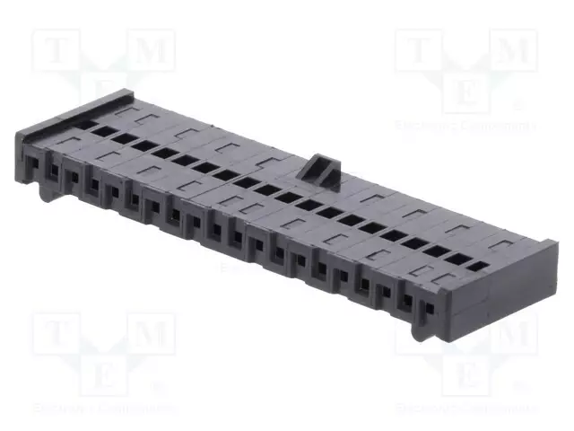 LIITIN: JOHTO-LEVY - PISTOKE - NAARAS - PIN: 20 - MINIMODUL - 125VAC - Signaaliliittimet rasteri 2,50mm - 3114-20 - 1