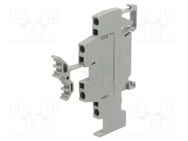 LIITIN: KISKO-20A - 500V - JOUSIPURISTIN - HARMAA - 0,08÷2,5MM2 - TS35 - Kiskoliittimet - 280-520 - 1