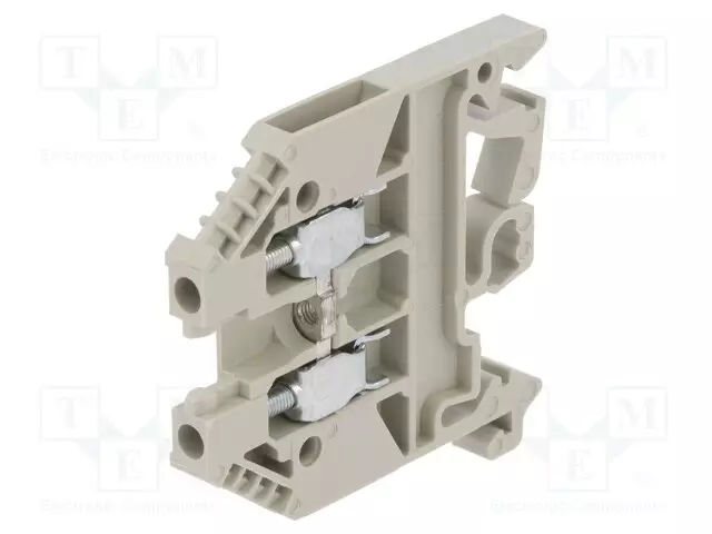 LIITIN: KISKO-24A - 1KV - RUUVI TERMINAALI - HARMAA - 2,5MM2 - NAVAT: 1 - Kiskoliittimet - 57.503.0055.0 - 1