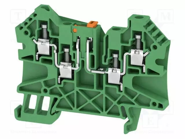 LIITIN: KISKO-27A - 500V - VIHREÄ - WEMID - L: 53MM - PURISTIMET: 4 - Kiskoliittimet - 1361910000-WEI-0 - 1