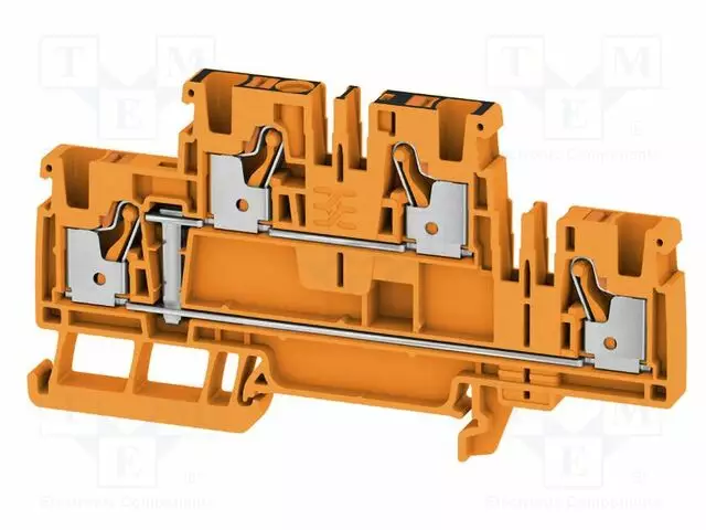 LIITIN: KISKO-A - 32A - 800V - PUSH-IN - ORANSSI - WEMID - L: 53,5MM - Kiskoliittimet - 2552590000-WEI-0 - 1