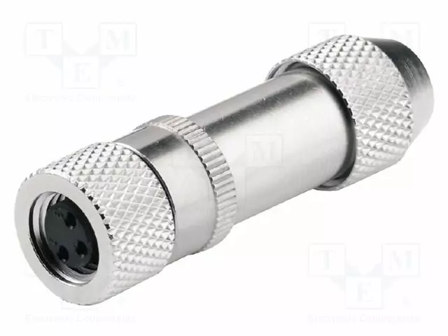 LIITIN: M8 - NAARAS - 4A - 60V - IP67 - SAI - SUORA - SUOJATTU - RUUVATTU - M8 liittimet - 1467560000-WEI-0 - 1