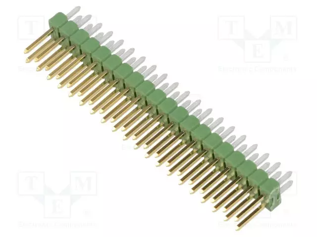 LIITIN: PIN - PIN-LIITIN - UROS - PIN: 40 - THT - AMPMODU MOD II - SUORA - Piikkirimaliittimet - 2-826632-0 - 1