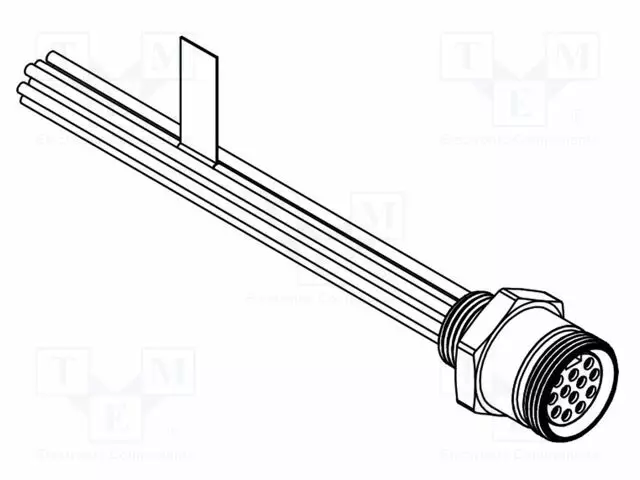 LISÄTARVIKKEET: KYTKENTÄKAAPELI - 7/8" liittimet - 1300150072-MOL-0 - 1