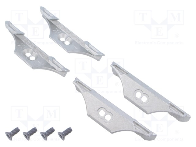 LOCK COMPONENTS FOR VX - 4PCS. - Koteloiden lisätarvikkeet - RITTAL-8618110 - 1