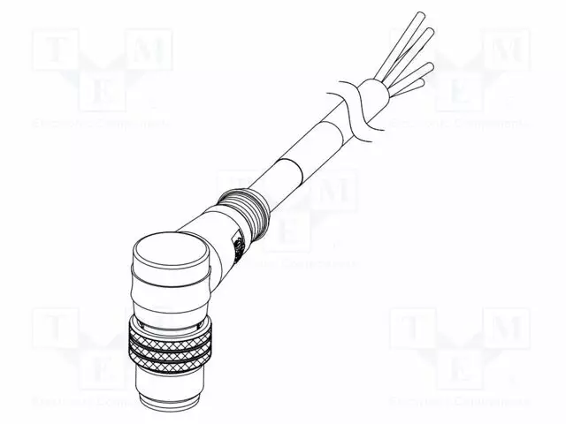 LIITIN: M12 - M12 liittimet - 804007K05M10-MOL-0 - 1