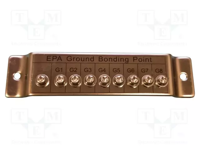 MAADOITUSJATKOJOHTO - ESD - 108X25MM - RUOSTUMATON TERÄS - ESD lisätarvikkeet - CPG-8000 - 1